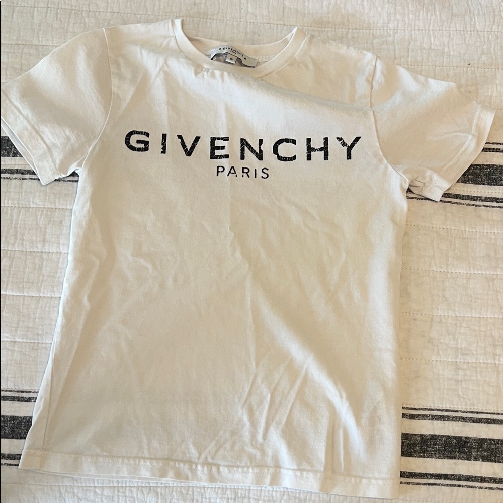 Givenchy Cream Logo Tee